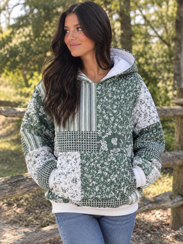 Custom Quilt Look Hoodies